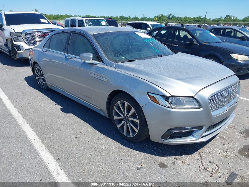 2020 LINCOLN CONTINENTAL STANDARD