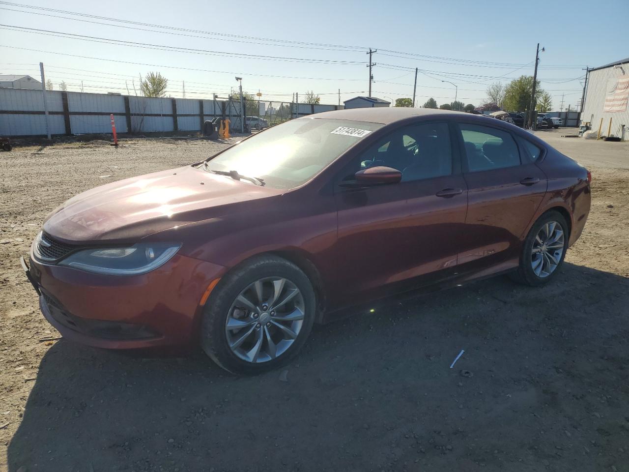 2015 CHRYSLER 200 S