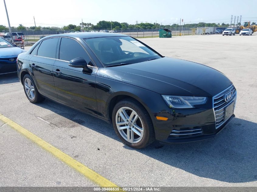 2017 AUDI A4 2.0T PREMIUM