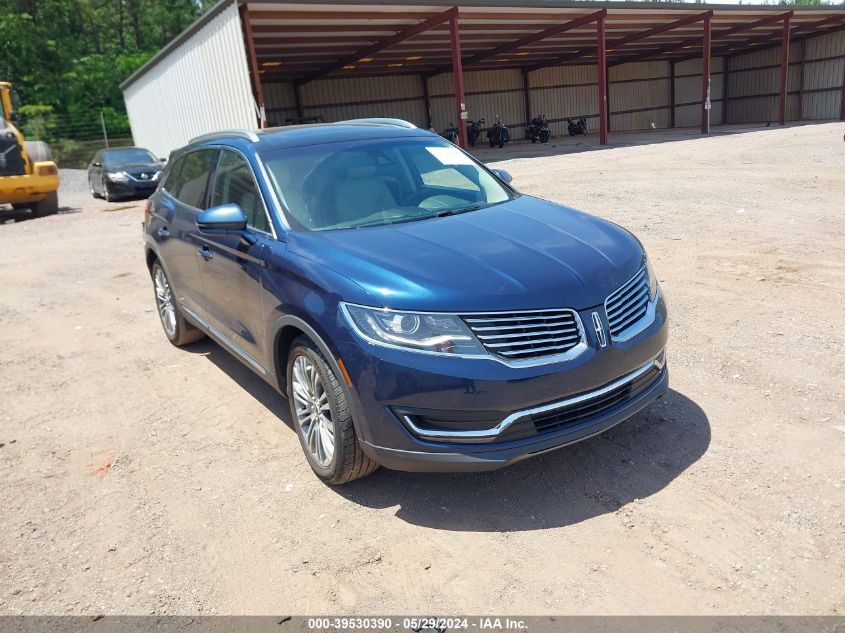 2017 LINCOLN MKX RESERVE