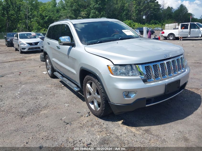 2012 JEEP GRAND CHEROKEE OVERLAND