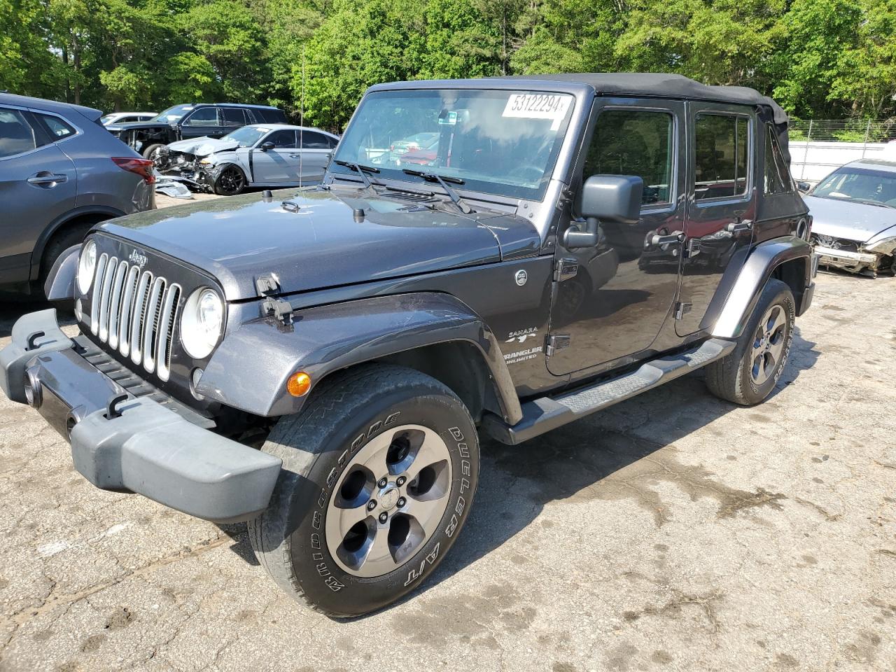 2017 JEEP WRANGLER UNLIMITED SAHARA