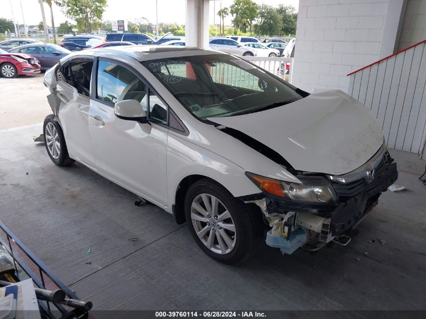 2012 HONDA CIVIC EX