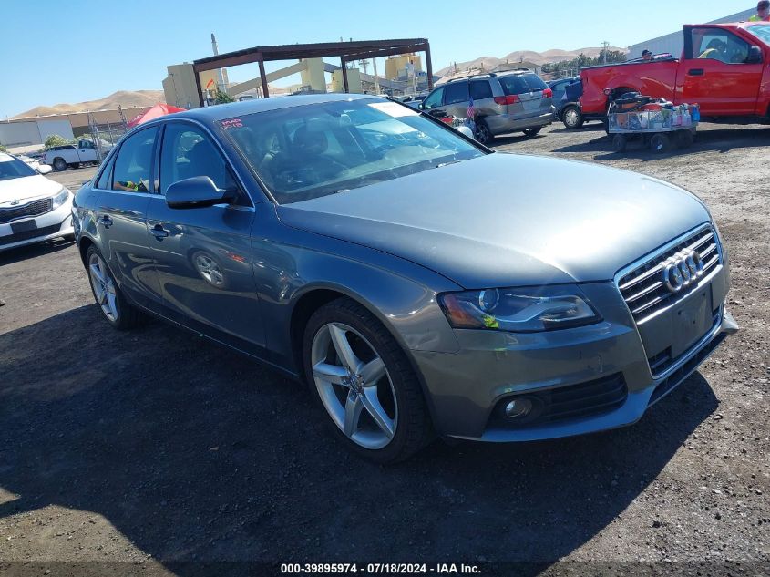 2012 AUDI A4 2.0T PREMIUM