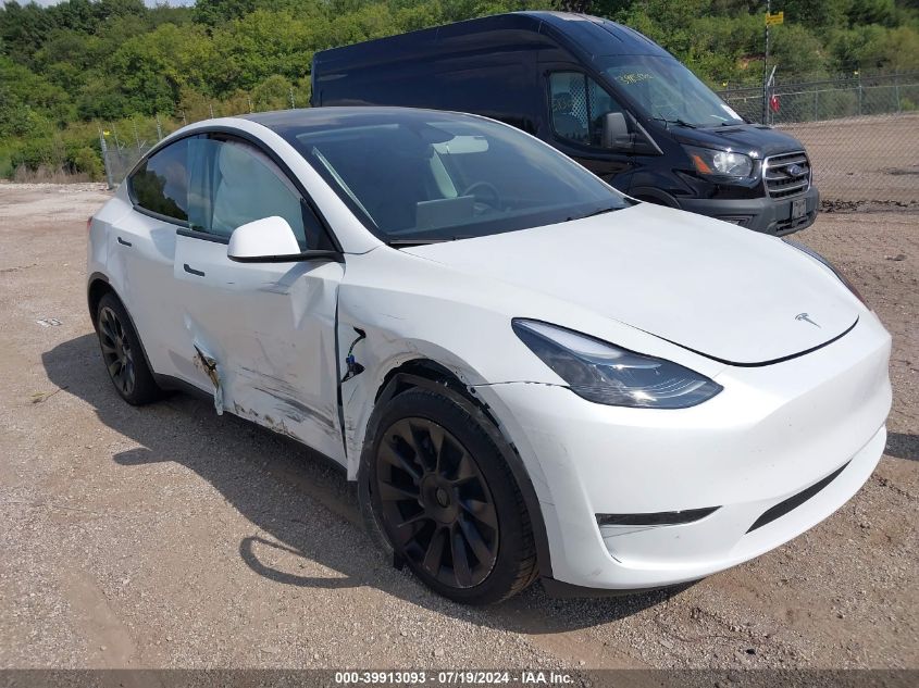 2024 TESLA MODEL Y LONG RANGE DUAL MOTOR ALL-WHEEL DRIVE