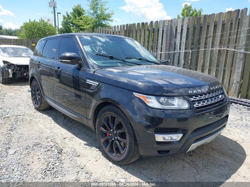 2015 LAND ROVER RANGE ROVER SPORT 5.0L V8 SUPERCHARGED