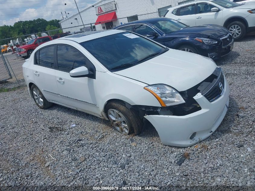 2012 NISSAN SENTRA 2.0 SL