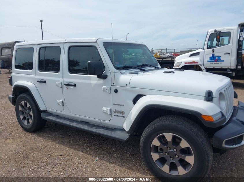 2021 JEEP WRANGLER UNLIMITED SAHARA 4X4