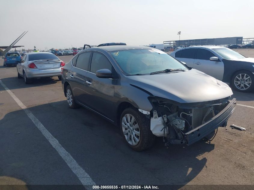 2015 NISSAN SENTRA S/SV/SR/SL