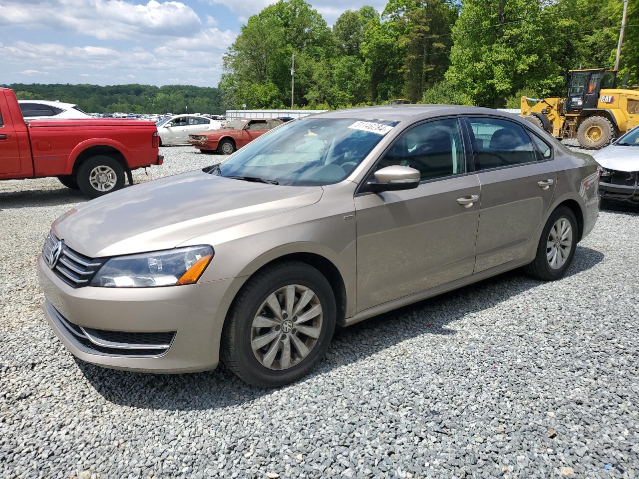 2015 VOLKSWAGEN PASSAT S