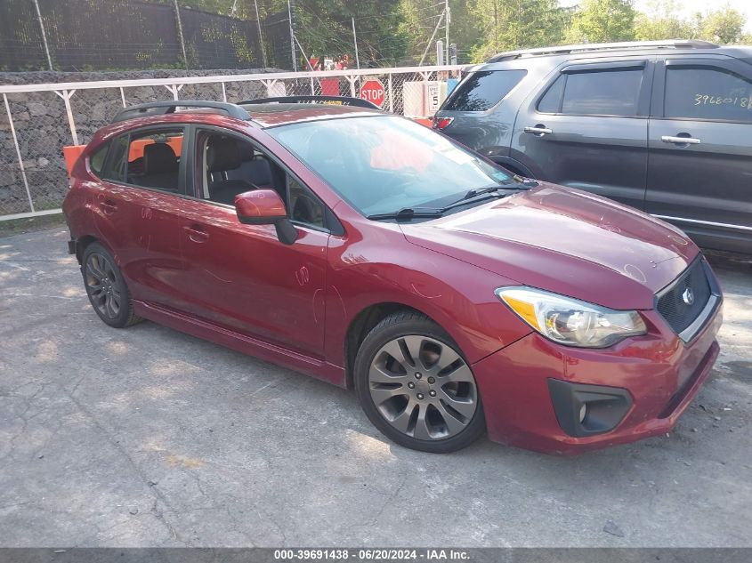 2013 SUBARU IMPREZA SPORT LIMITED