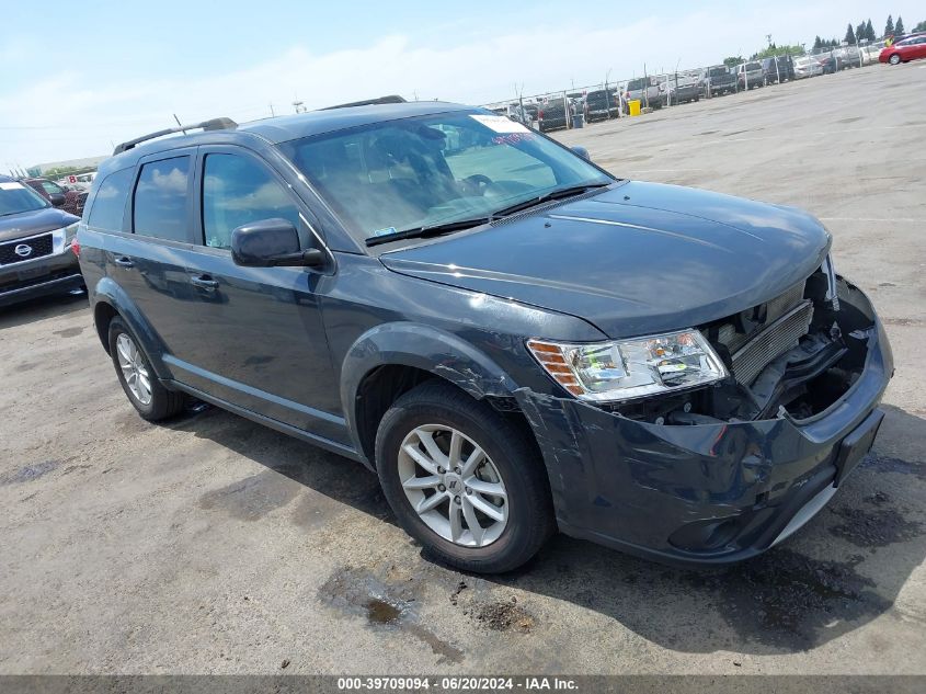 2018 DODGE JOURNEY SXT