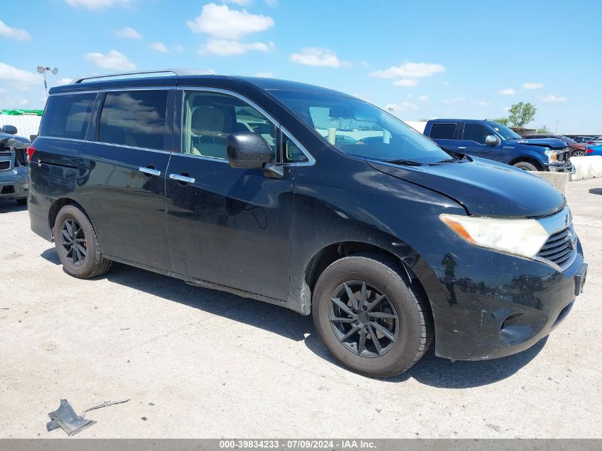 2012 NISSAN QUEST S