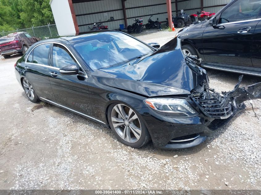 2014 MERCEDES-BENZ S 550