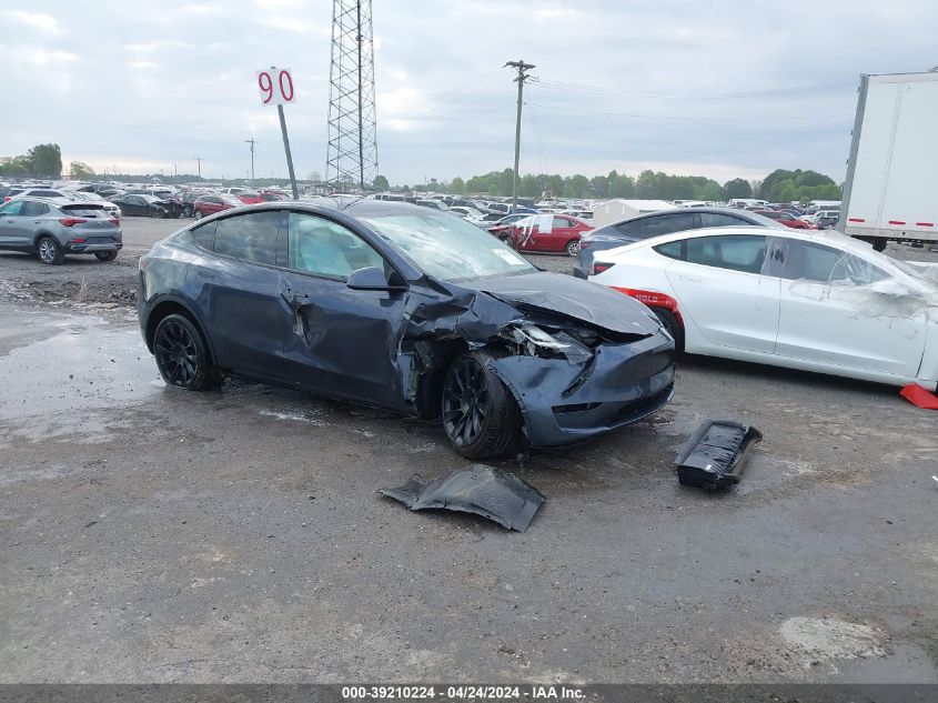 2022 TESLA MODEL Y LONG RANGE DUAL MOTOR ALL-WHEEL DRIVE