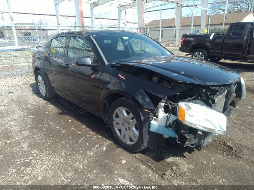 2013 DODGE AVENGER SE V6