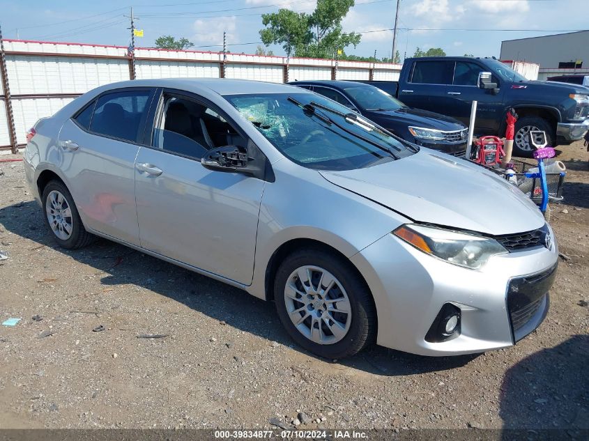 2016 TOYOTA COROLLA S