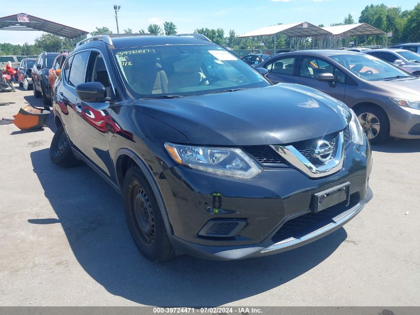 2016 NISSAN ROGUE S