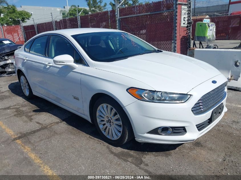 2016 FORD FUSION ENERGI SE LUXURY