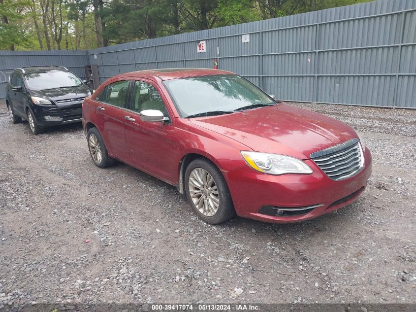 2012 CHRYSLER 200 LIMITED