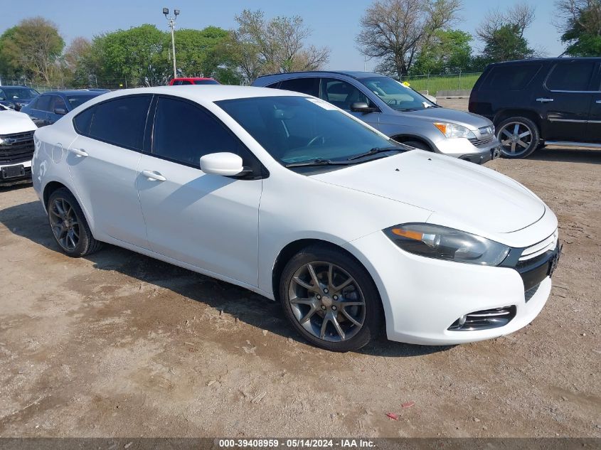 2013 DODGE DART RALLYE