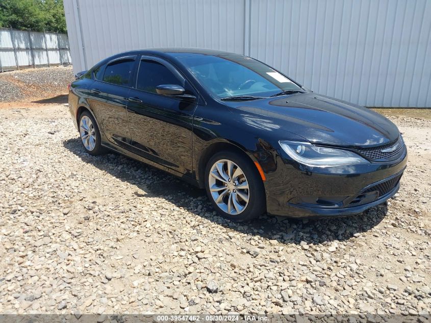 2015 CHRYSLER 200 S