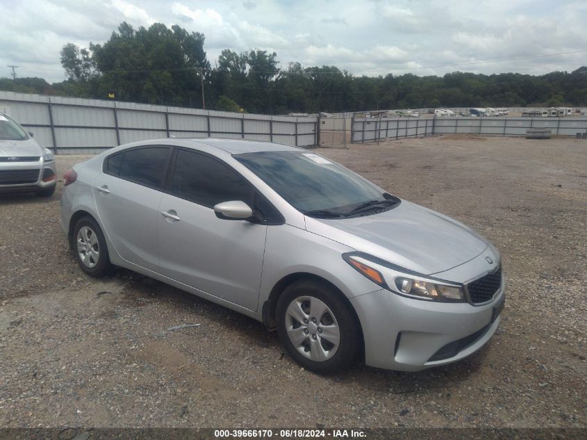 2018 KIA FORTE LX