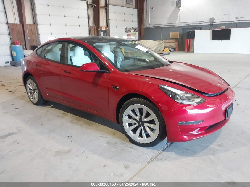 2023 TESLA MODEL 3 LONG RANGE DUAL MOTOR ALL-WHEEL DRIVE