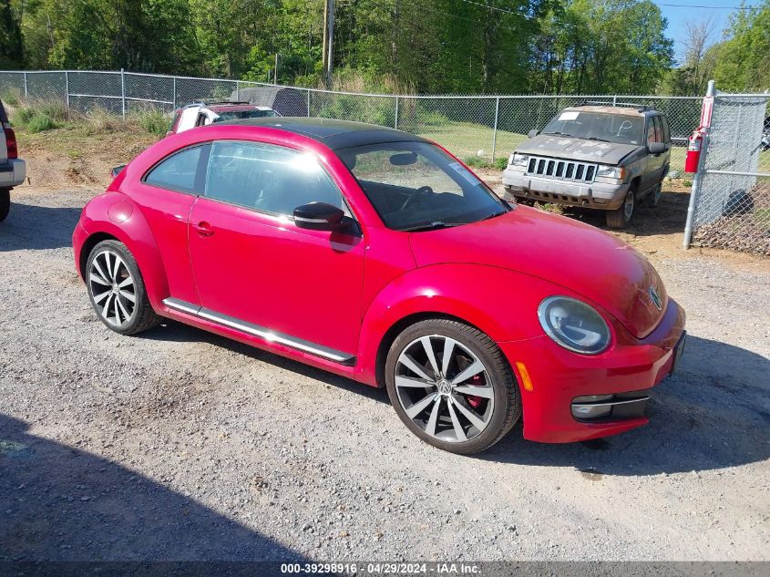 2013 VOLKSWAGEN BEETLE 2.0T TURBO