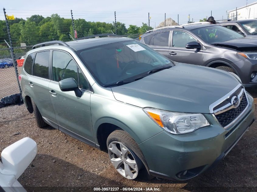 2015 SUBARU FORESTER 2.5I LIMITED