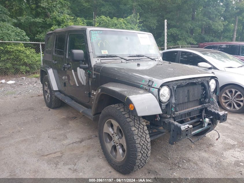 2018 JEEP WRANGLER JK UNLIMITED SAHARA 4X4