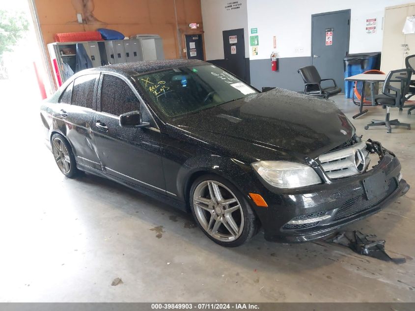 2011 MERCEDES-BENZ C 300 LUXURY 4MATIC/SPORT 4MATIC