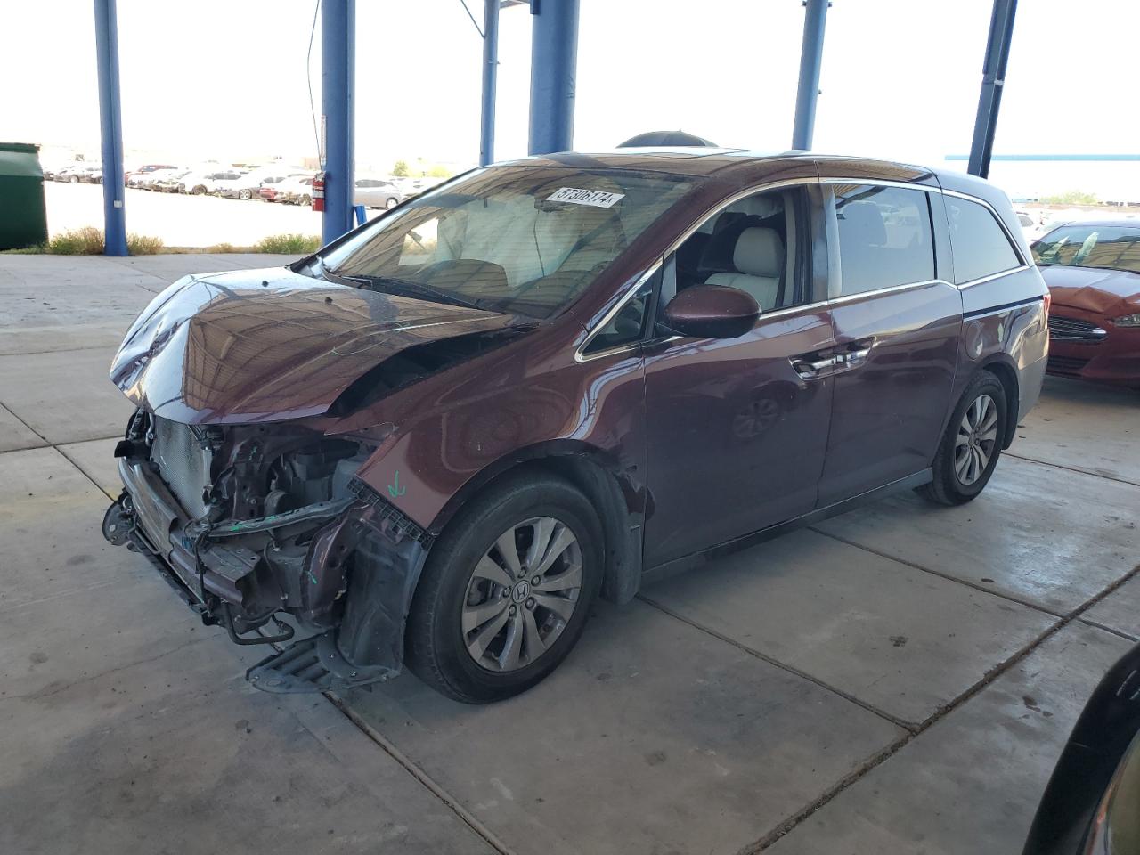 2014 HONDA ODYSSEY EXL