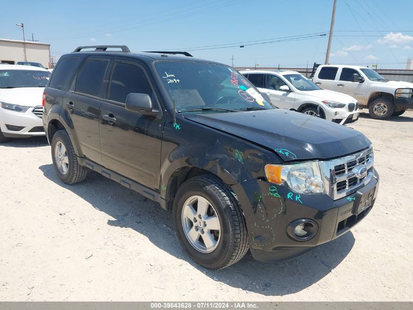 2012 FORD ESCAPE XLT