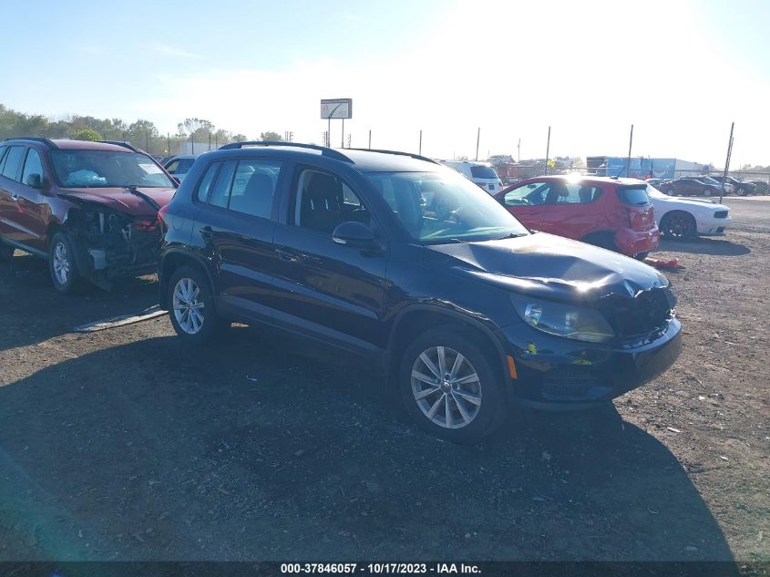 2017 VOLKSWAGEN TIGUAN 2.0T/2.0T S