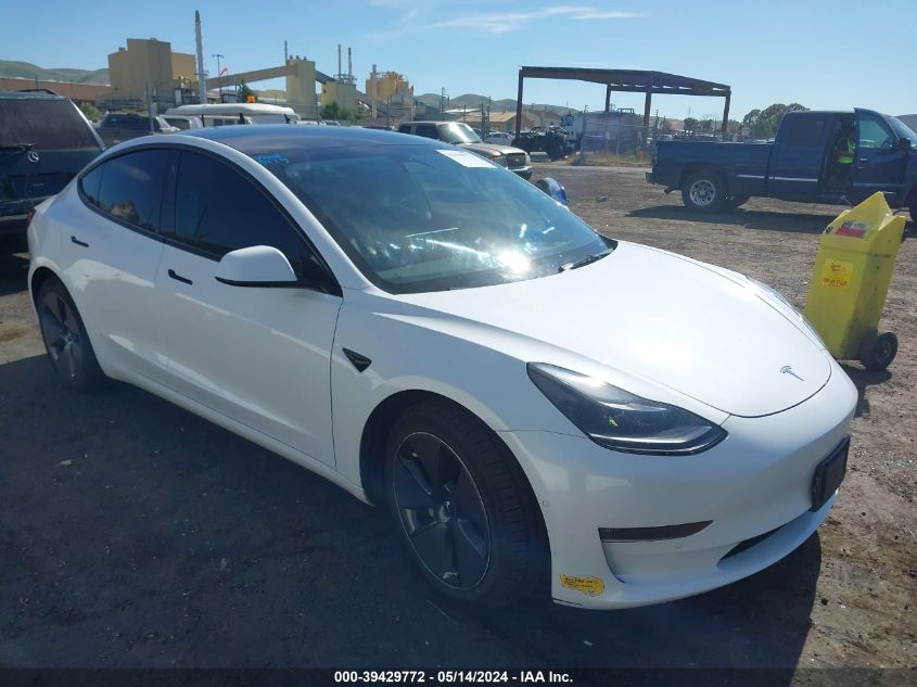 2022 TESLA MODEL 3 LONG RANGE DUAL MOTOR ALL-WHEEL DRIVE