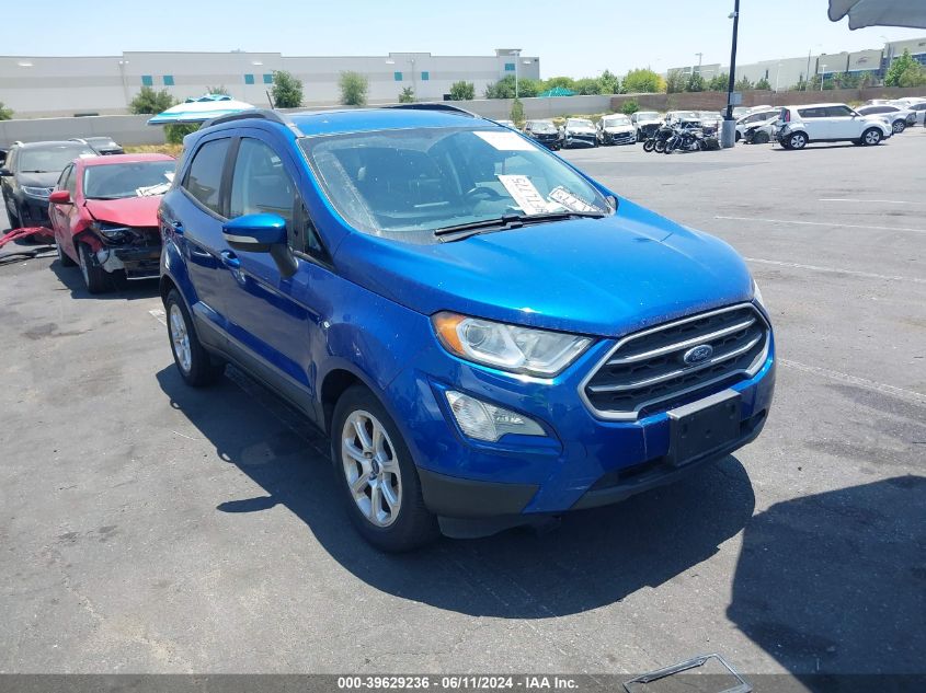 2018 FORD ECOSPORT SE