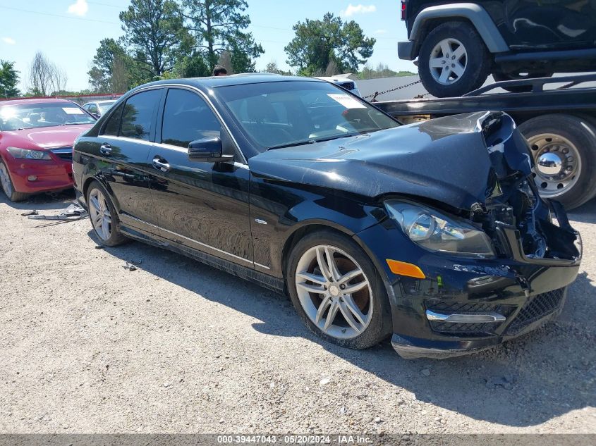 2012 MERCEDES-BENZ C 250 LUXURY/SPORT