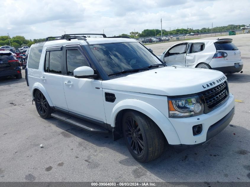 2016 LAND ROVER LR4 HSE LUXURY