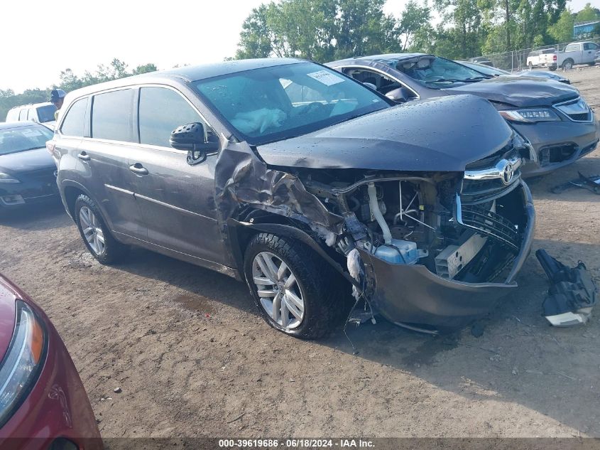 2015 TOYOTA HIGHLANDER LE V6