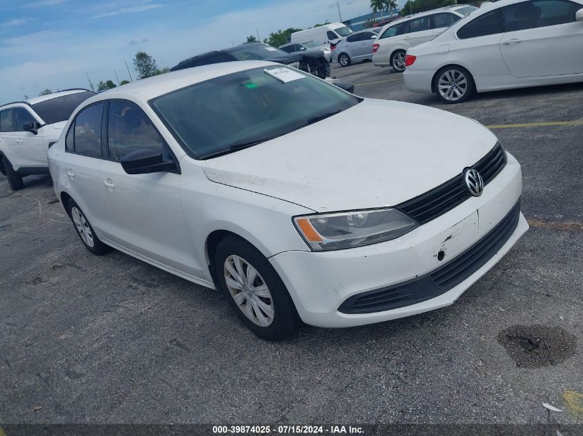 2013 VOLKSWAGEN JETTA S