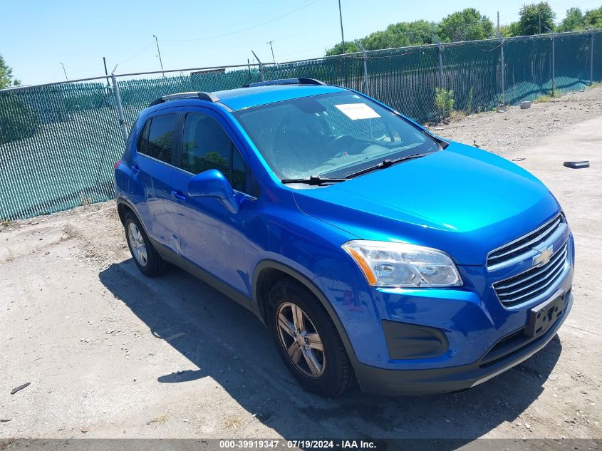 2015 CHEVROLET TRAX LT