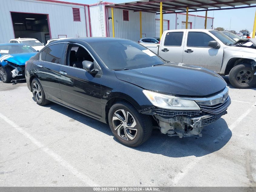 2017 HONDA ACCORD LX