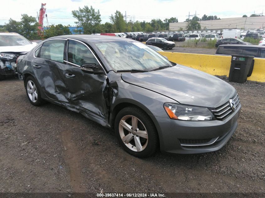 2012 VOLKSWAGEN PASSAT 2.5L SE