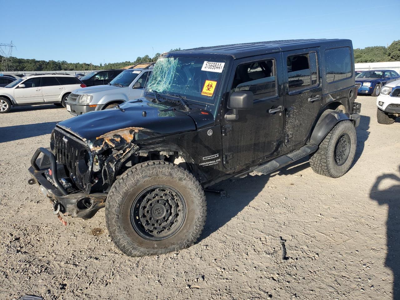 2012 JEEP WRANGLER UNLIMITED SPORT