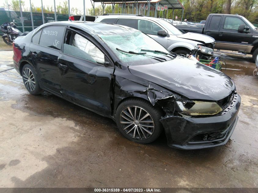 2016 VOLKSWAGEN JETTA 1.8T SPORT