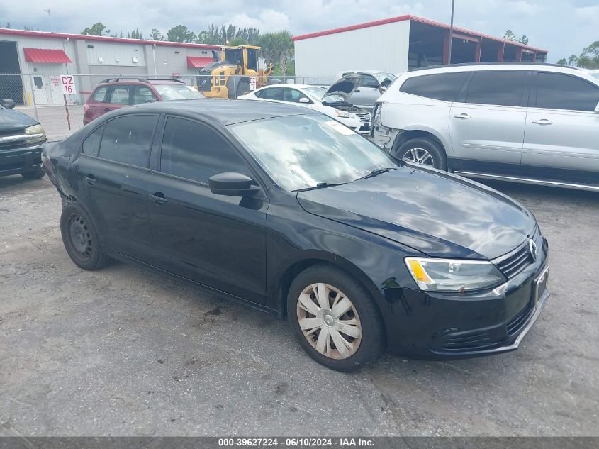 2012 VOLKSWAGEN JETTA 2.0L S