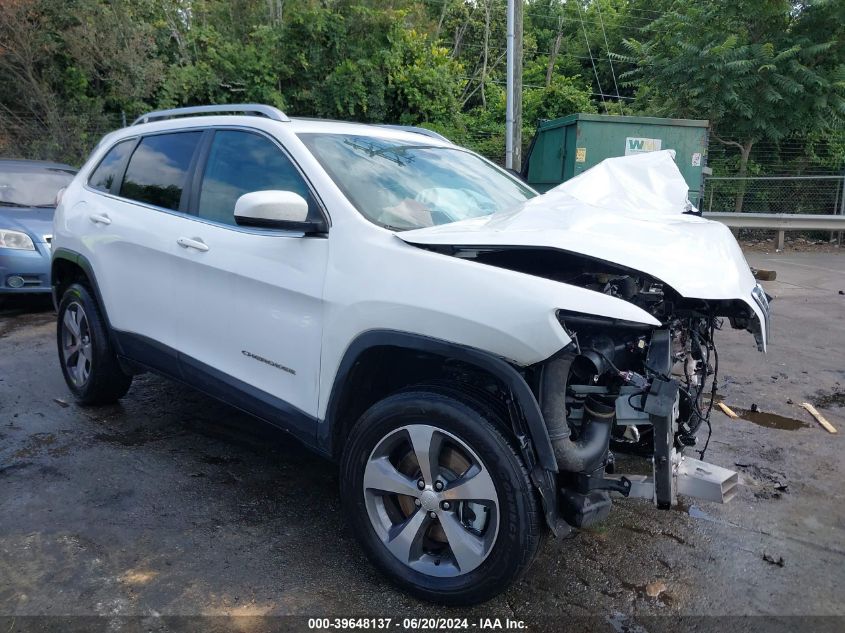 2019 JEEP CHEROKEE LIMITED 4X4