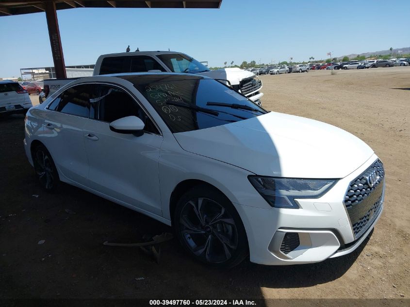 2022 AUDI A3 PREMIUM 40 TFSI FRONT-WHEEL DRIVE S TRONIC