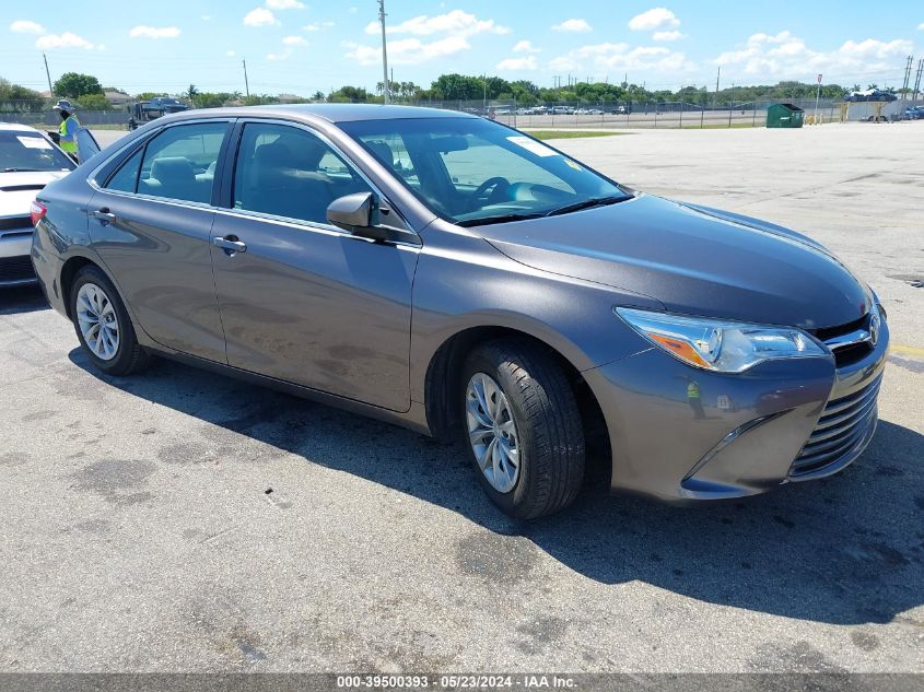 2016 TOYOTA CAMRY LE